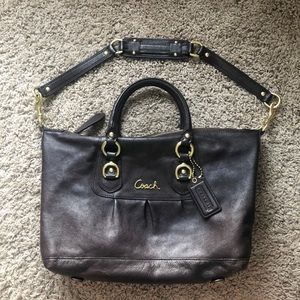 Coach Ashley Leather Satchel - Brown